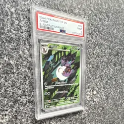 Arbok 176/162 SV05: Temporal Forces Illustration Rare Holo EN 2024 PSA 9 - Image 3