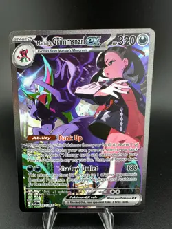 Marnie's Grimmsnarl ex 287/217 Ascended Heroes Pokemon NM - Image 1
