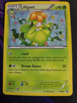 Lilligant - BW49 Black & White Black Star Promo Card Holo LP- POKEMON TCG - Image 4