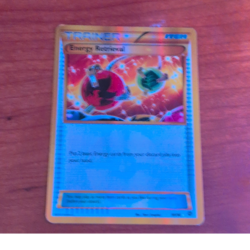 Pokemon Energy Retrieval 99/108 Trainer Reverse Holo English Card - Image 1
