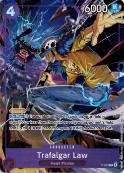 Trafalgar Law Illustration Box Vol.6 One Piece Promotion Cards P-093 One Piece - Image 1