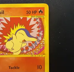 Pokemon Card Cyndaquil Expedition Base Set 105/165 Common NM - Image 3