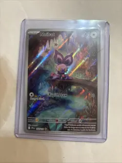 Pokemon TCG Noibat Journey Together Illustration Card 169/159 - Image 1