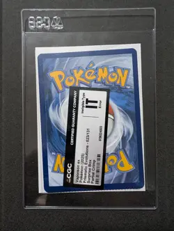 Pokemon Prismatic Evolutions Vaporeon EX Stamped 023/131 CGC Error Partial Crimp - Image 3