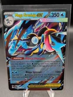 Pokemon Mega Greninja ex 022/086 Chaos Rising Double Rare Holo - NM/Mint - Image 1