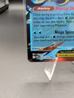 Pokemon Mega Greninja ex 022/086 Chaos Rising Double Rare Holo - NM/Mint - Image 5