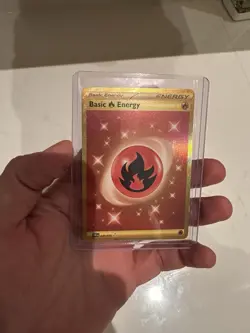 Pokemon TCG Obsidian Flames: Basic Fire Energy Hyper Rare 230/197 - Image 1