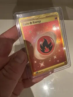 Pokemon TCG Obsidian Flames: Basic Fire Energy Hyper Rare 230/197 - Image 5