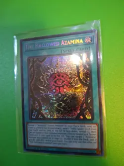 YuGiOh! - The Hallowed Azamina - MP25-EN112 - Prismatic Secret Rare - NM/M - Image 3