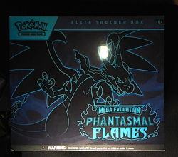 Pokemon TCG Mega Evolution Phantasmal Flames ETB New Factory Sealed - Image 1