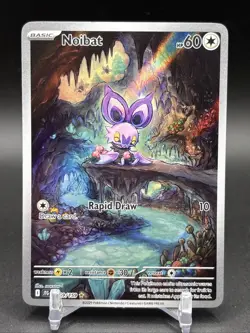 Noibat 169/159 SV09: Journey Together Holo Illustration Rare Pokemon TCG NM - Image 1