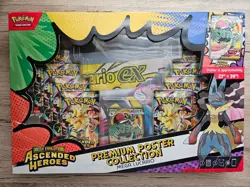 Pokemon Ascended Heroes Premium Poster Collection Mega Lucario - Image 1