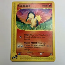 Cyndaquil 104/165 Expedition e-Reader - NM - Image 1