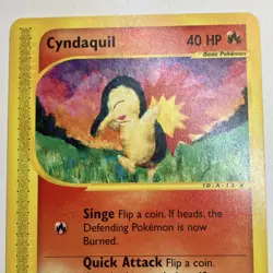 Cyndaquil 104/165 Expedition e-Reader - NM - Image 3