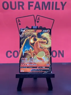 Charizard V 017/172 Brilliant Stars Ultra Rare Holo Full Art Pokemon TCG 2022 NM - Image 1