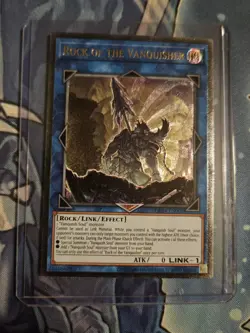 Rock of the Vanquisher OP24-EN002 Ultimate Rare Yugioh Mint - Image 1