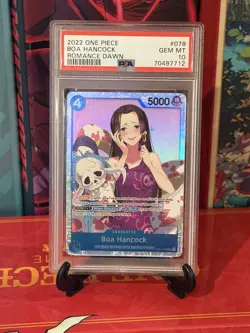 PSA 10 2022 ONE PIECE OP01-ROMANCE DAWN BOA HANCOCK 078 - Image 1