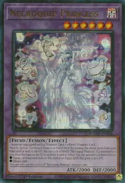 Necroquip Princess - BLMM-EN146 - Ultra Rare - 1st Edition Near Mint Yugioh Card - Image 1
