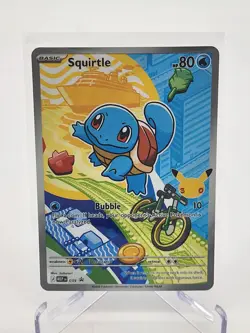 Pokemon Squirtle Promo Holo Card 2026 MEP EN 039 Near Mint (NM) - Image 1