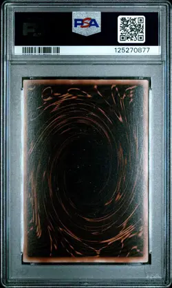 2003 Yugioh! GBI-001 Slifer the Sky Dragon Secret Rare PSA 8 - Image 2