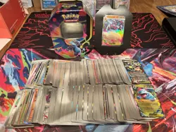 Mega Evolutions Bulk In Charizard X Ex Tin PLUS Charizard X Ex Promo Card - Image 1