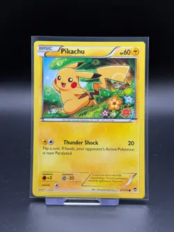 Pikachu 27/111 XY Furious Fists LP Pokemon Card TCG - Image 1