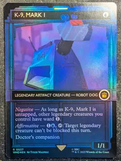 K-9, Mark I - Foil Showcase - UB Doctor Who (MTG) - Image 1