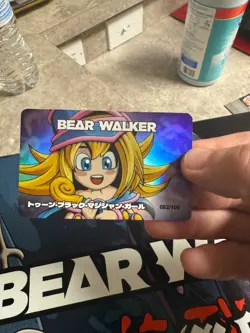 Bear Walker Yugioh Skateboard Deck Toon Dark Magician Girl 82/100 - Image 2
