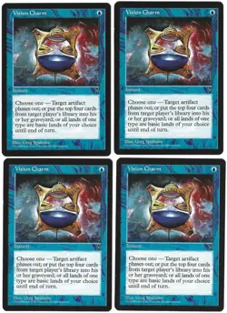 TOP 4 x Vision Charm / Amulett der Visionen - VISIONS - englisch **Playset** - Image 1