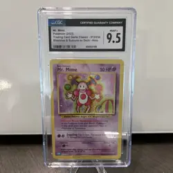 2023 POKEMON TCG CLASSIC MR. MIME #013/034 HOLO CGC 9.5 - Image 1