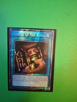 YUGIOH x1 MP25-EN017 TEMPLE OF THE KINGS - STARLIGHT RARE 1st EDITION - Image 1