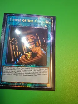 YUGIOH x1 MP25-EN017 TEMPLE OF THE KINGS - STARLIGHT RARE 1st EDITION - Image 3