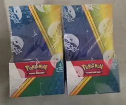 Pokemon TCG Chaos Rising ME04 Checklane Blister Display Box Lot x2 Sealed - Image 1