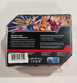 Pokemon Slashing Legends Tin - Koraidon EX - Factory Sealed-w/ 5 Booster Packs - Image 2