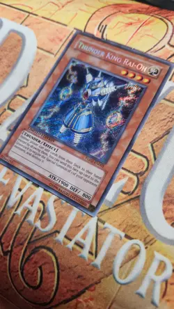 Thunder King Rai-Oh YG02-EN001 Secret Rare Limited Edition Yugioh NM - Image 2