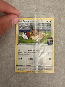 Pokemon TCG Eevee On the Ball Promo Card 002/005 Sealed - Image 1