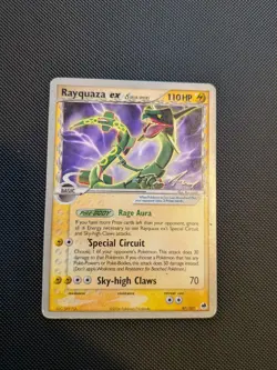Pokemon Rayquaza EX Delta Species Card 97/101 2007 World Championships - Image 1