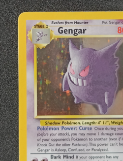 Pokemon TCG Gengar 5/62 Fossil Holo Rare Card Vintage WOTC - LP/MP - Image 3