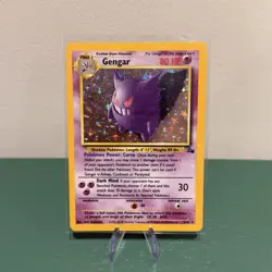 Gengar 5/62 Pokemon Card TCG Fossil Set Holo Rare - Image 1
