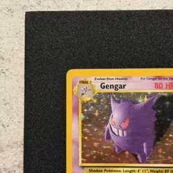Gengar 5/62 Pokemon Card TCG Fossil Set Holo Rare - Image 5