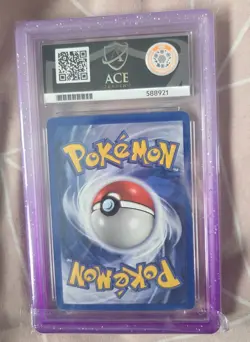 Pokemon Card Gengar Holo Rare TCG Card 5/62 Fossil WOTC Ace Grade 4 Very Good - Image 2