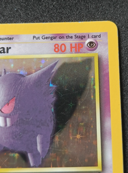 Pokemon TCG Gengar 5/62 Fossil Holo Rare Card Vintage WOTC LP - Image 3