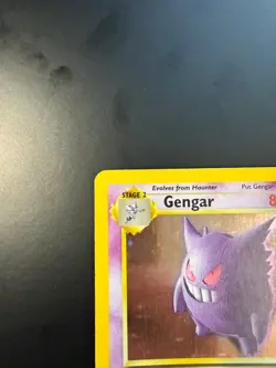 Pokemon Gengar 5/62 1st Edition Holo Fossil Card Excellent Condition - Image 3