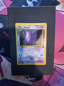 Pokemon Gengar Fossil Holo Card 5/62 EX/NM Condition Vintage Rare - Image 1