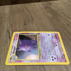 Pokemon Card - Gengar Fossil Holo 5/62 WOTC Vintage - Image 3