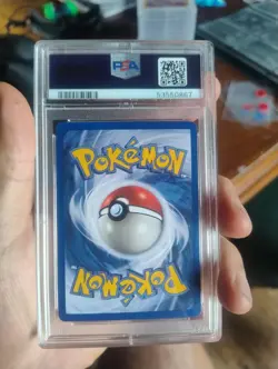 Gengar Holo Fossil 5/62 PSA 7 Pokemon Card - Image 2