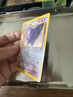 Pokemon Gengar TCG Fossil Holo Rare Card 5/62 HP - Image 4