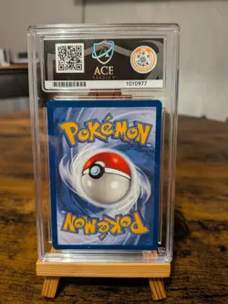 Pokemon Gengar TCG Fossil Holo Card 5/62 Unlimited ACE Grading Grade 7 - Image 2