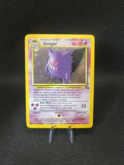 Pokemon TCG Gengar Fossil Holo Card 5/62 Trading Card - Image 1