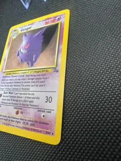 Pokemon TCG Gengar Fossil Holo Card 5/62 Trading Card - Image 2